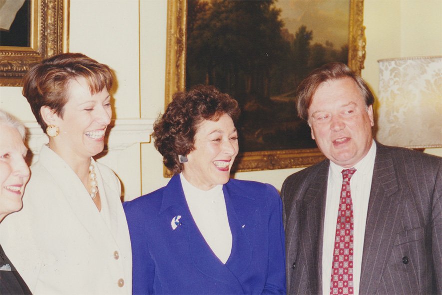 ‘Women in Business’ award from Lord Kenneth Clarke at No. 11 Downing Street
