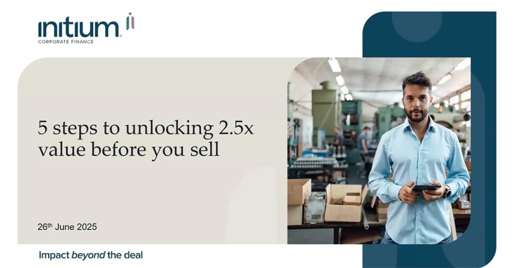 5 steps to 2.5x your business value before you sell